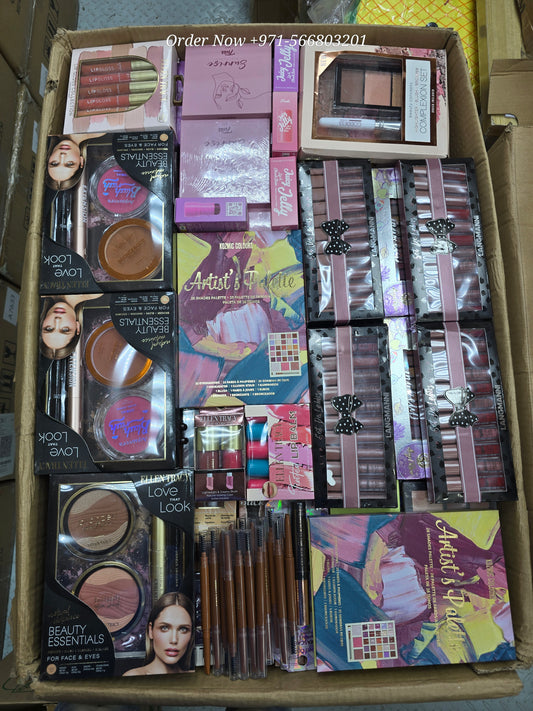 1000+ Items Box Mix Branded Make Up Cosmetics – Bulk Offer
