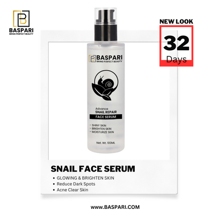 Baspari Snail Mucin Skincare 4 in 1 Set