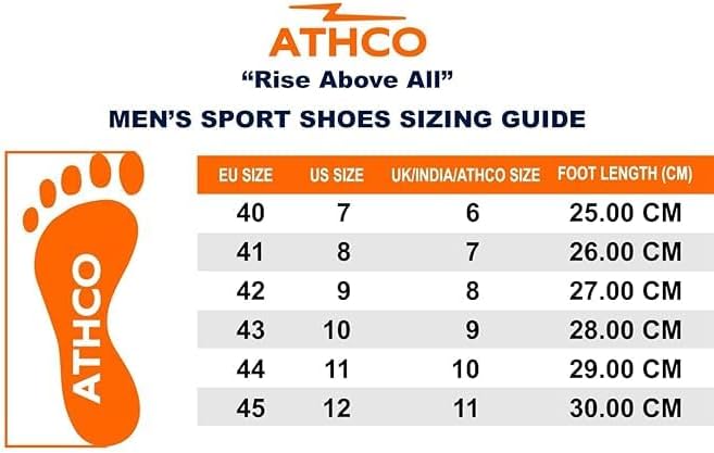 ATHCO Men's Akron Sports Shoes (ATHST-15)