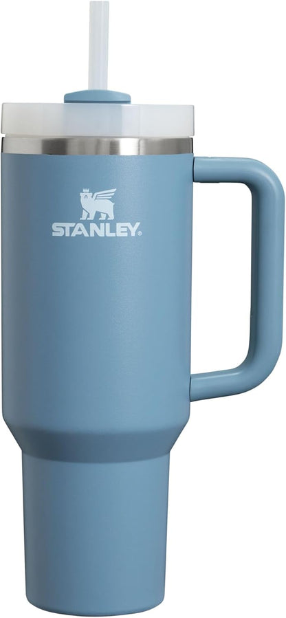 Stanley Quencher H2.0 FlowState Stainless Steel Vacuum Insulated Tumbler with Lid and Straw for Water, Iced Tea or Coffee, Smoothie and More, Lilac, 40oz And 30 Oz