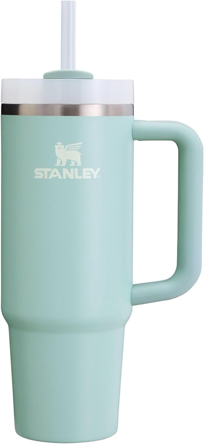 Stanley Quencher H2.0 FlowState Stainless Steel Vacuum Insulated Tumbler with Lid and Straw for Water, Iced Tea or Coffee, Smoothie and More, Lilac, 40oz And 30 Oz