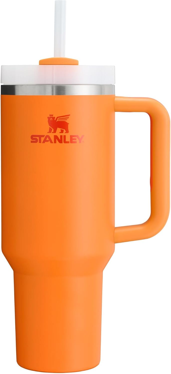 Stanley Quencher H2.0 FlowState Stainless Steel Vacuum Insulated Tumbler with Lid and Straw for Water, Iced Tea or Coffee, Smoothie and More, Lilac, 40oz And 30 Oz