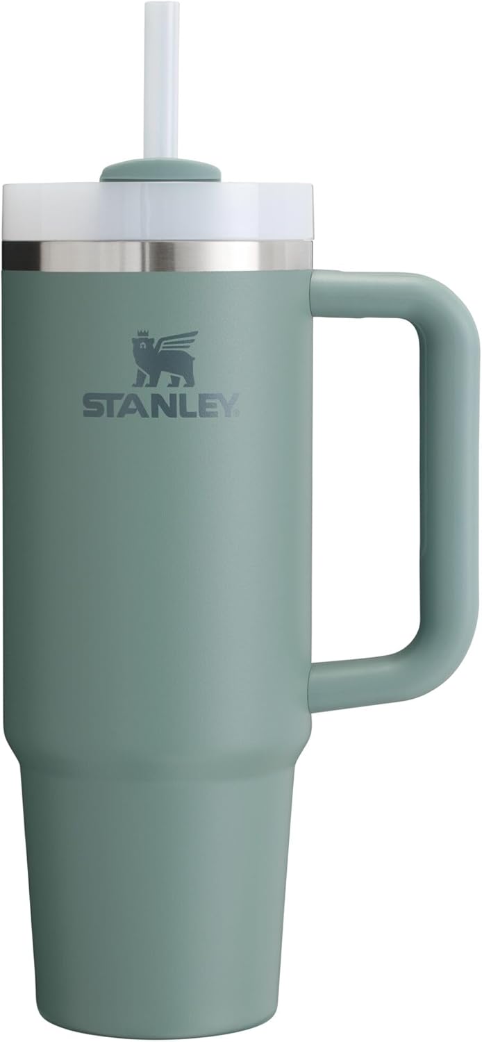 Stanley Quencher H2.0 FlowState Stainless Steel Vacuum Insulated Tumbler with Lid and Straw for Water, Iced Tea or Coffee, Smoothie and More, Lilac, 40oz And 30 Oz