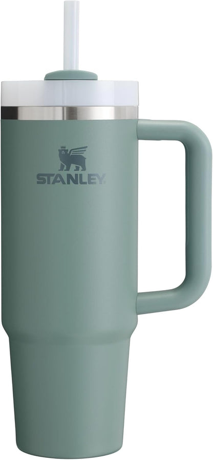 Stanley Quencher H2.0 FlowState Stainless Steel Vacuum Insulated Tumbler with Lid and Straw for Water, Iced Tea or Coffee, Smoothie and More, Lilac, 40oz And 30 Oz