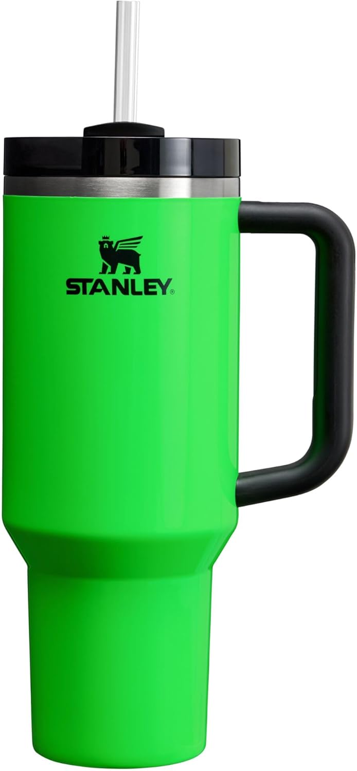 Stanley Quencher H2.0 FlowState Stainless Steel Vacuum Insulated Tumbler with Lid and Straw for Water, Iced Tea or Coffee, Smoothie and More, Lilac, 40oz And 30 Oz