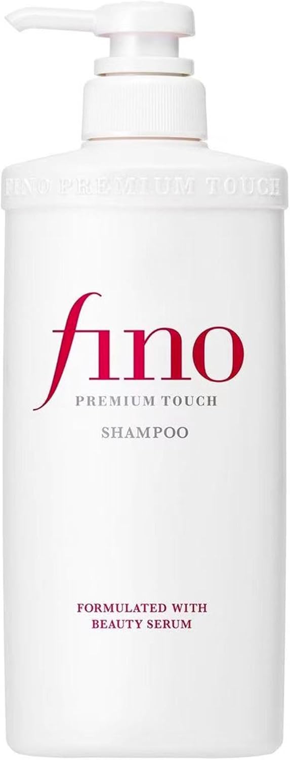 Fino Premium Touch Shampoo - Formulated with Beauty Serum, 550ml
