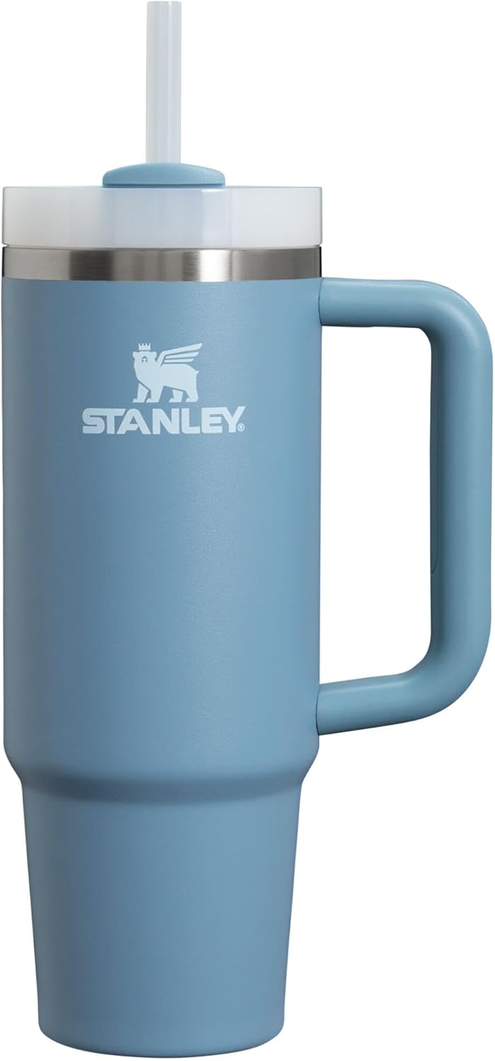 Stanley Quencher H2.0 FlowState Stainless Steel Vacuum Insulated Tumbler with Lid and Straw for Water, Iced Tea or Coffee, Smoothie and More, Lilac, 40oz And 30 Oz
