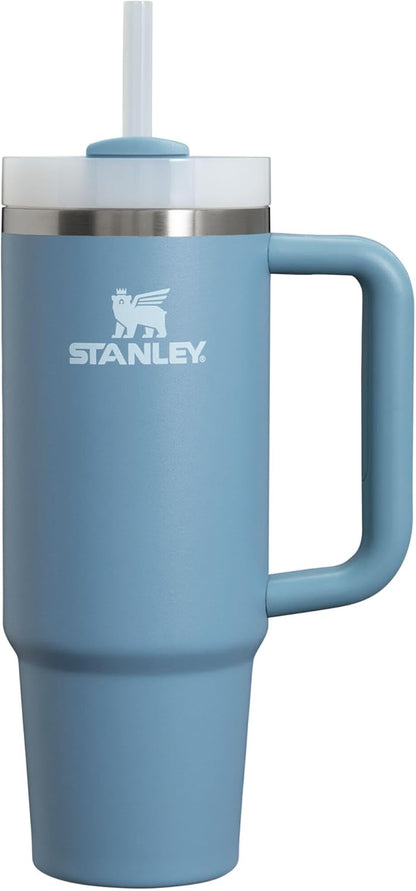 Stanley Quencher H2.0 FlowState Stainless Steel Vacuum Insulated Tumbler with Lid and Straw for Water, Iced Tea or Coffee, Smoothie and More, Lilac, 40oz And 30 Oz