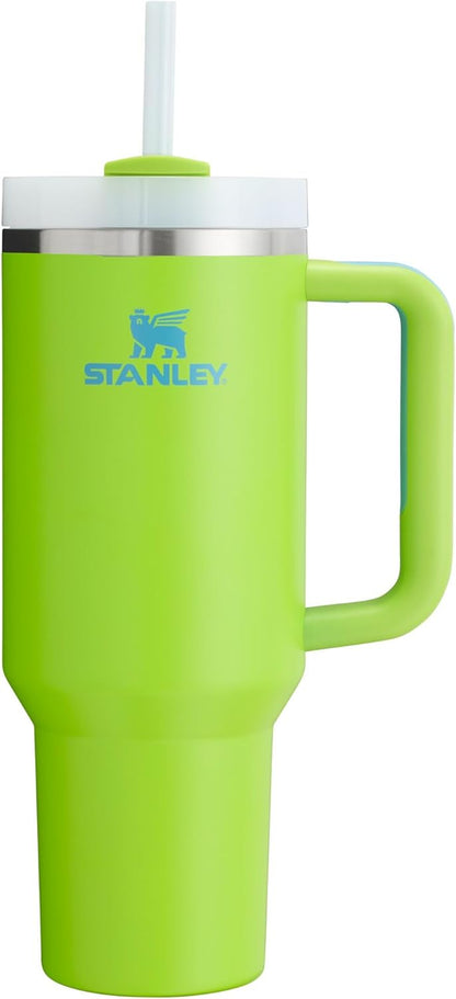 Stanley Quencher H2.0 FlowState Stainless Steel Vacuum Insulated Tumbler with Lid and Straw for Water, Iced Tea or Coffee, Smoothie and More, Lilac, 40oz And 30 Oz