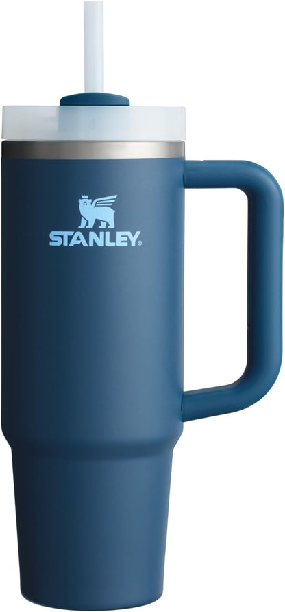 Stanley Quencher H2.0 FlowState Stainless Steel Vacuum Insulated Tumbler with Lid and Straw for Water, Iced Tea or Coffee, Smoothie and More, Lilac, 40oz And 30 Oz