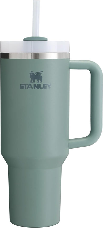 Stanley Quencher H2.0 FlowState Stainless Steel Vacuum Insulated Tumbler with Lid and Straw for Water, Iced Tea or Coffee, Smoothie and More, Lilac, 40oz And 30 Oz