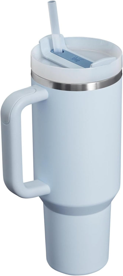 Stanley Quencher H2.0 FlowState Stainless Steel Vacuum Insulated Tumbler with Lid and Straw for Water, Iced Tea or Coffee, Smoothie and More, Lilac, 40oz And 30 Oz