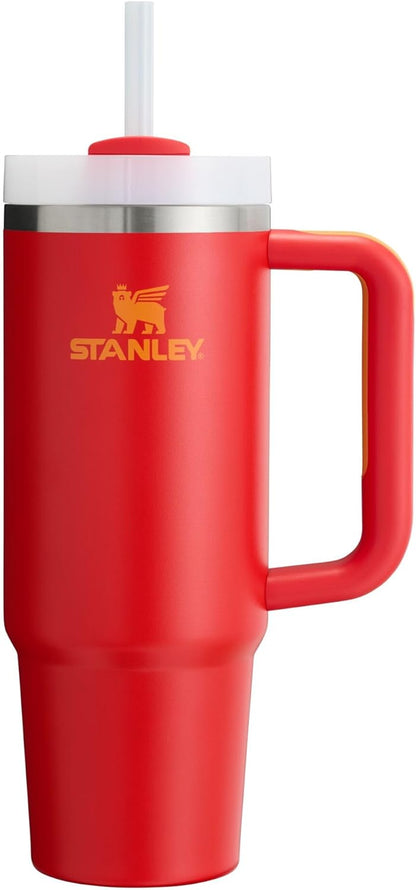 Stanley Quencher H2.0 FlowState Stainless Steel Vacuum Insulated Tumbler with Lid and Straw for Water, Iced Tea or Coffee, Smoothie and More, Lilac, 40oz And 30 Oz