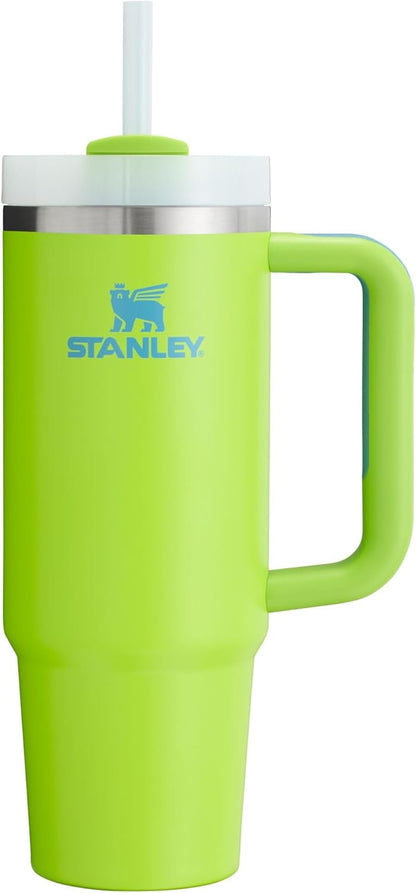 Stanley Quencher H2.0 FlowState Stainless Steel Vacuum Insulated Tumbler with Lid and Straw for Water, Iced Tea or Coffee, Smoothie and More, Lilac, 40oz And 30 Oz