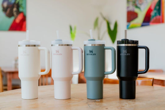 Stanley Quencher H2.0 FlowState Stainless Steel Vacuum Insulated Tumbler with Lid and Straw for Water, Iced Tea or Coffee, Smoothie and More, Lilac, 40oz And 30 Oz