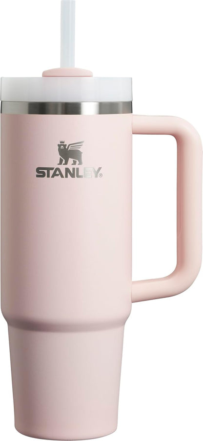 Stanley Quencher H2.0 FlowState Stainless Steel Vacuum Insulated Tumbler with Lid and Straw for Water, Iced Tea or Coffee, Smoothie and More, Lilac, 40oz And 30 Oz
