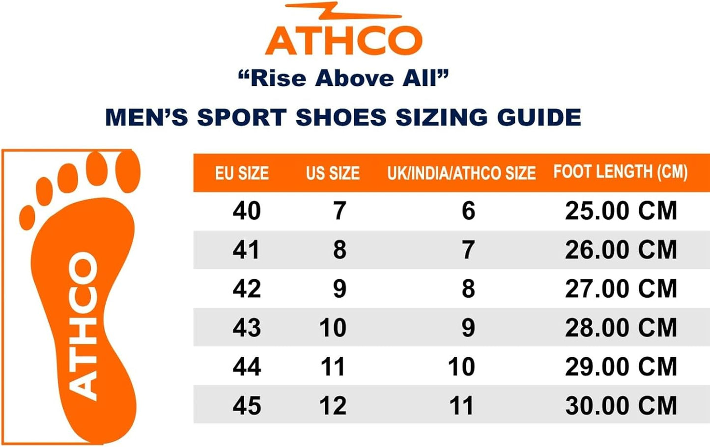 ATHCO Men's Akron Sports Shoes (ATHST-15)