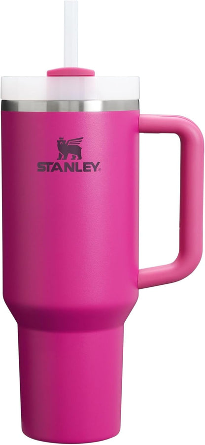 Stanley Quencher H2.0 FlowState Stainless Steel Vacuum Insulated Tumbler with Lid and Straw for Water, Iced Tea or Coffee, Smoothie and More, Lilac, 40oz And 30 Oz