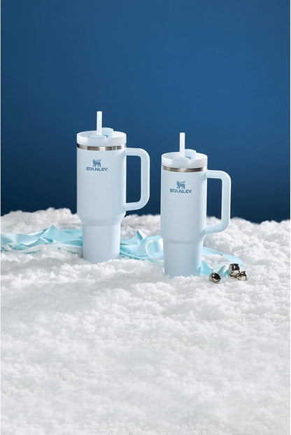 Stanley Quencher H2.0 FlowState Stainless Steel Vacuum Insulated Tumbler with Lid and Straw for Water, Iced Tea or Coffee, Smoothie and More, Lilac, 40oz And 30 Oz