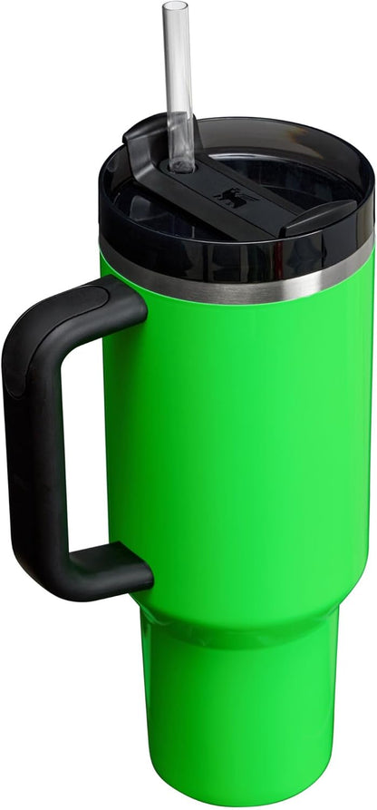 Stanley Quencher H2.0 FlowState Stainless Steel Vacuum Insulated Tumbler with Lid and Straw for Water, Iced Tea or Coffee, Smoothie and More, Lilac, 40oz And 30 Oz