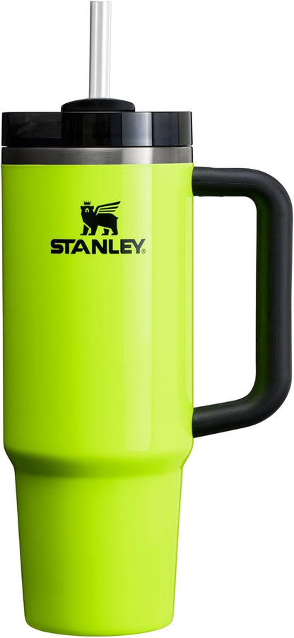 Stanley Quencher H2.0 FlowState Stainless Steel Vacuum Insulated Tumbler with Lid and Straw for Water, Iced Tea or Coffee, Smoothie and More, Lilac, 40oz And 30 Oz