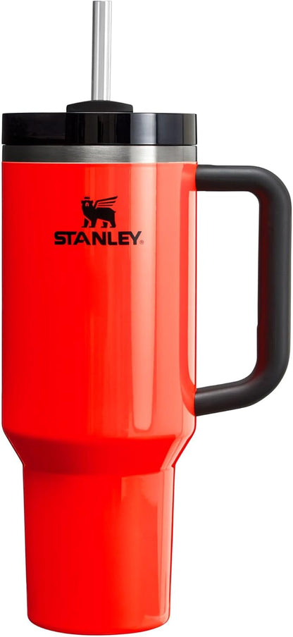 Stanley Quencher H2.0 FlowState Stainless Steel Vacuum Insulated Tumbler with Lid and Straw for Water, Iced Tea or Coffee, Smoothie and More, Lilac, 40oz And 30 Oz
