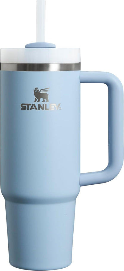 Stanley Quencher H2.0 FlowState Stainless Steel Vacuum Insulated Tumbler with Lid and Straw for Water, Iced Tea or Coffee, Smoothie and More, Lilac, 40oz And 30 Oz