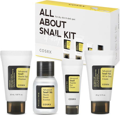Best For SkinCare COSRX - All About Snail Kit 4 In 1 PACK