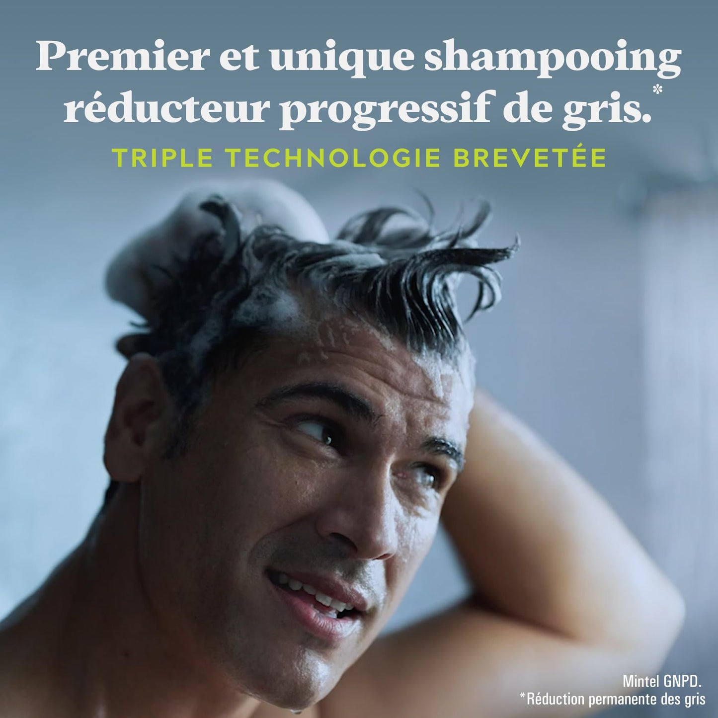 Just For Men Control GX Shampoo to Reduce Grey Hair, Hair Dye, Hair Colour, Men, with Coconut Oil and Aloe Vera - All Hair Colours, 118 ml