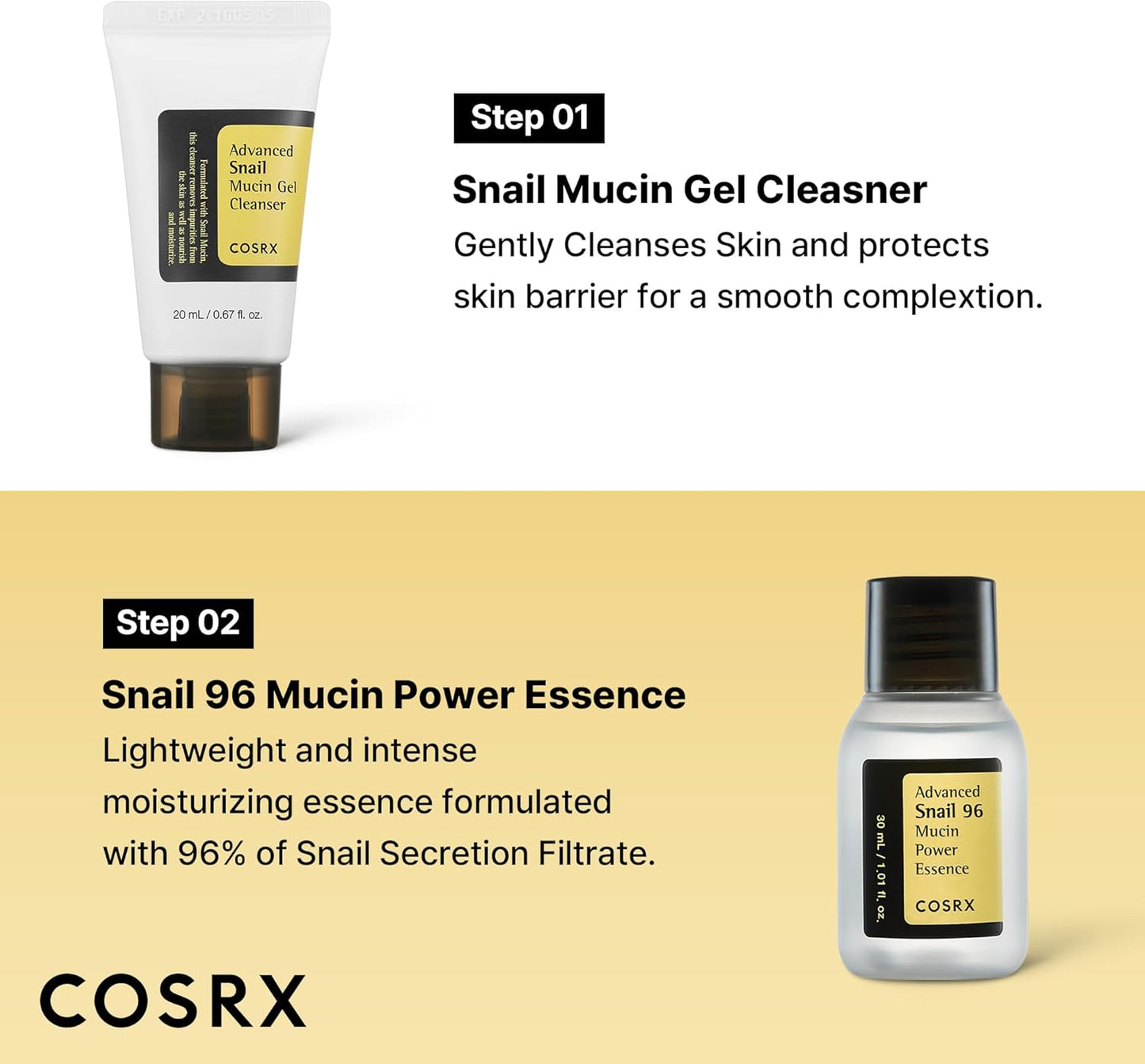 Best For SkinCare COSRX - All About Snail Kit 4 In 1 PACK
