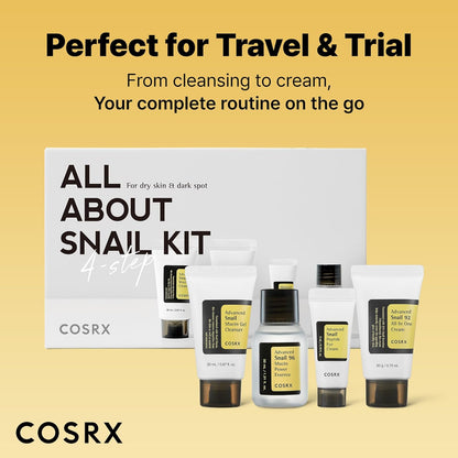 Best For SkinCare COSRX - All About Snail Kit 4 In 1 PACK