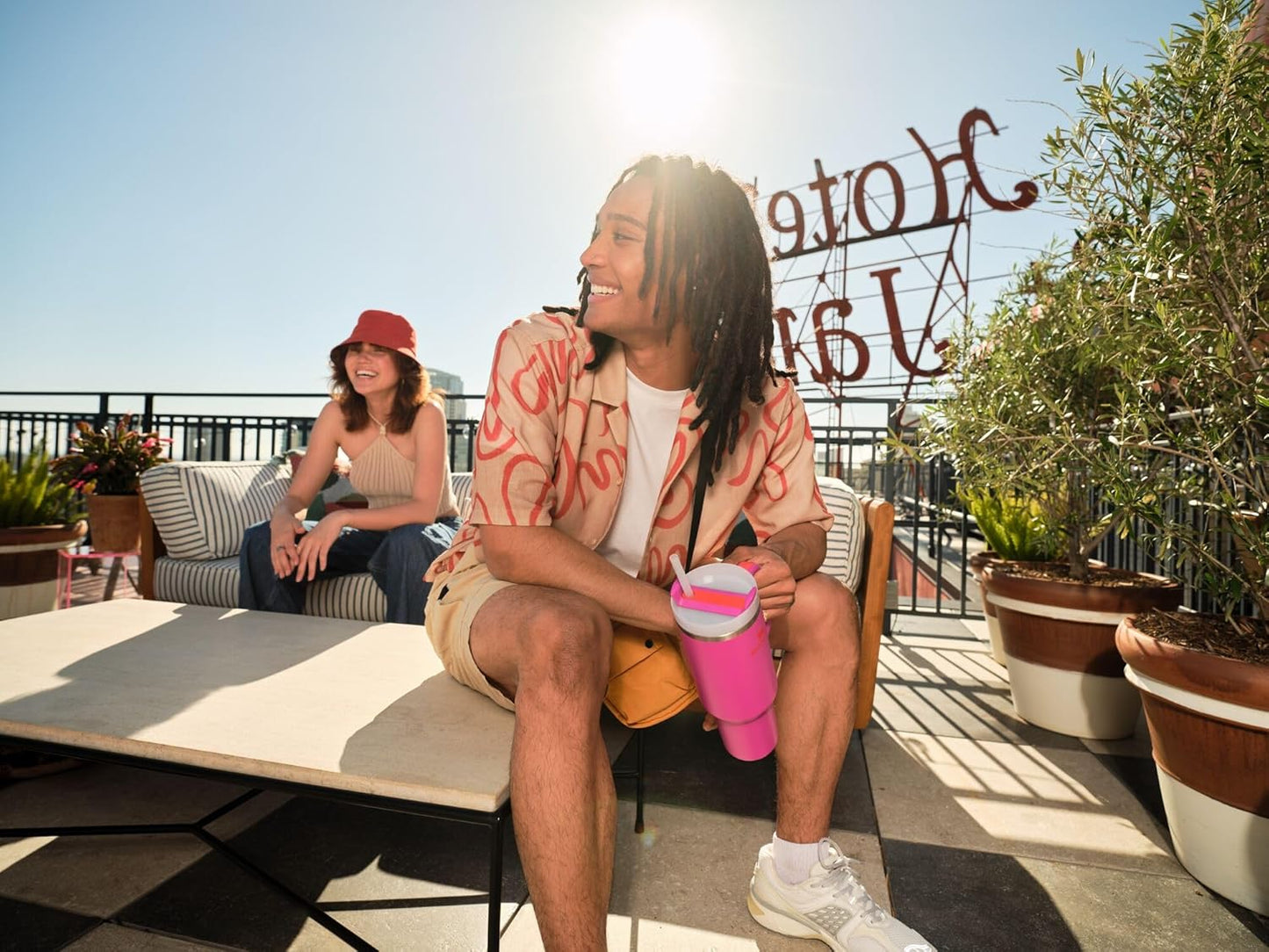 Stanley Quencher H2.0 FlowState Stainless Steel Vacuum Insulated Tumbler with Lid and Straw for Water, Iced Tea or Coffee, Smoothie and More, Lilac, 40oz And 30 Oz