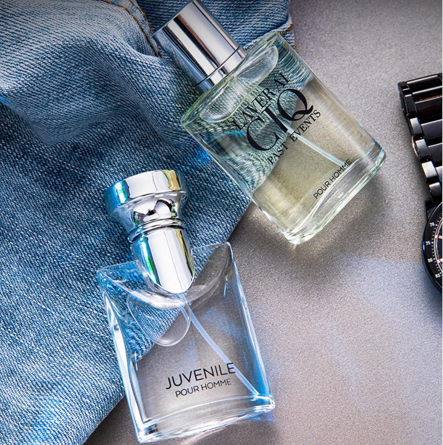 4 Pcs Perfume Gift Set for Men | Eau De Parfum Gifts for Men | Long Lasting Men's Fragrances Set Best Gift for Husband, Boyfriend | Perfume Set for Men Gift Box | Edp Mens Perfume 4 x 25ml (100ml)