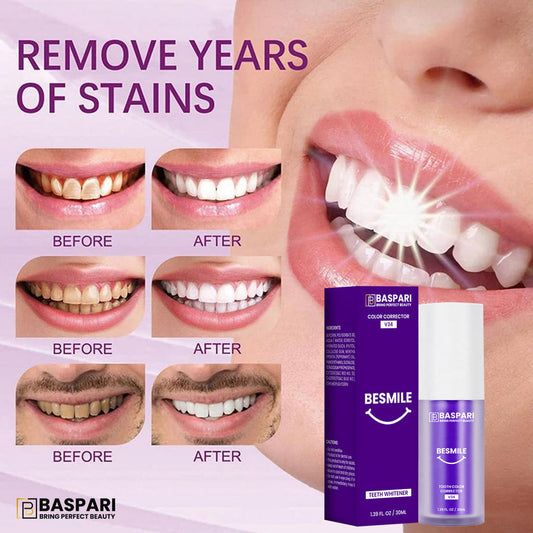 Baspari Be Smile Teeth Color Corrector with V34 Technology